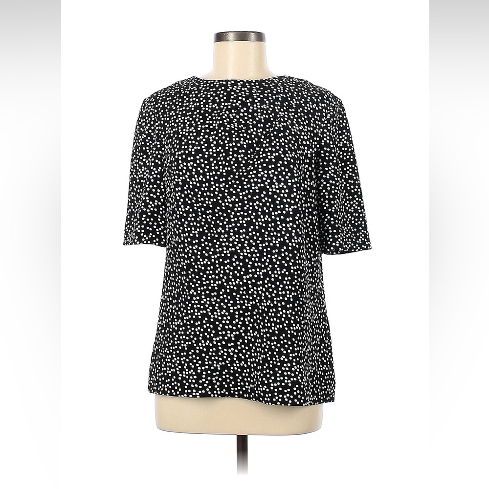 L.K. Bennett Short Sleeve Blouse Top Size 6